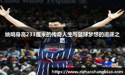 姚明身高233厘米的传奇人生与篮球梦想的追逐之路